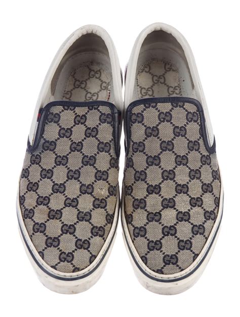 gucci mens sneakers slip on|authentic Gucci sneakers for men.